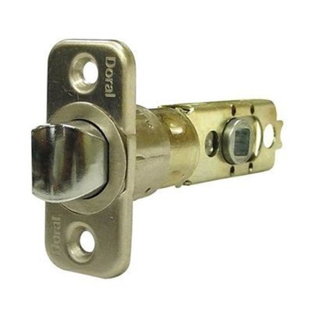 DELTANA Home Series Drive-In Adjustable Latch Privacy/Passage Lifetime Polished Brass DLP23875CR003